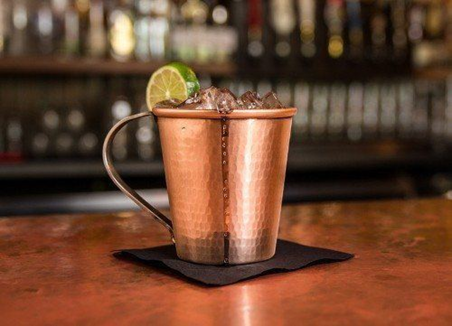 Drinking from copper mugs may cause poisoning. Image Credit: Willow & Everett