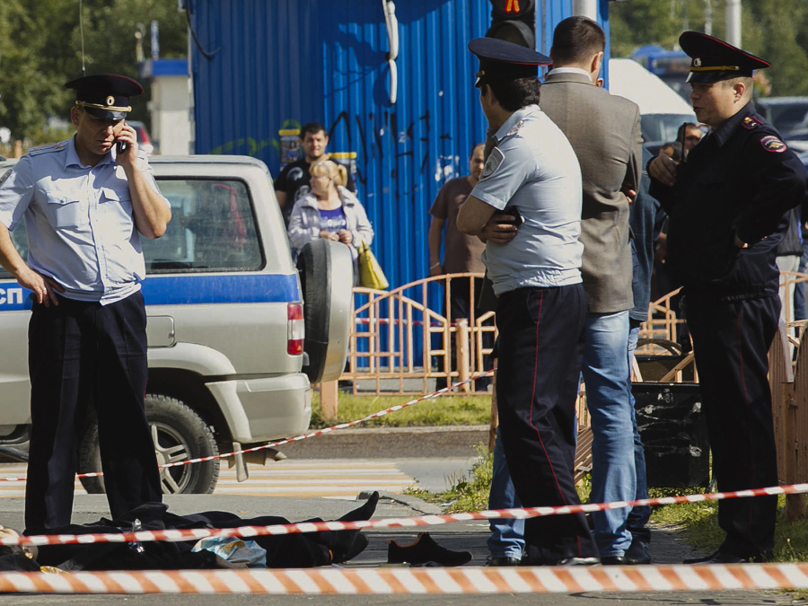 The Islamic State claimed responsibility for the stabbing. Image Credit: IRINA SHVETS / AP