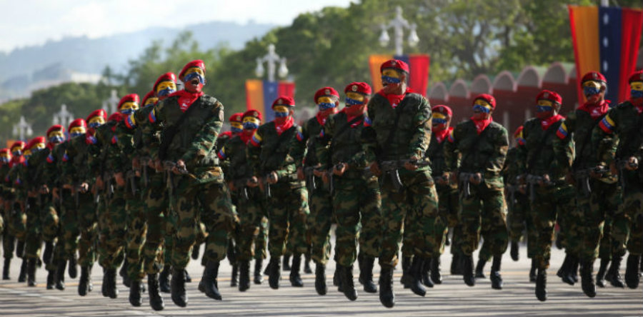 The army forces are inviting civilians between 18 and 60 to join the reserve units to defend the nation from foreign threats. Image credit: Caraotadigital / Panampost