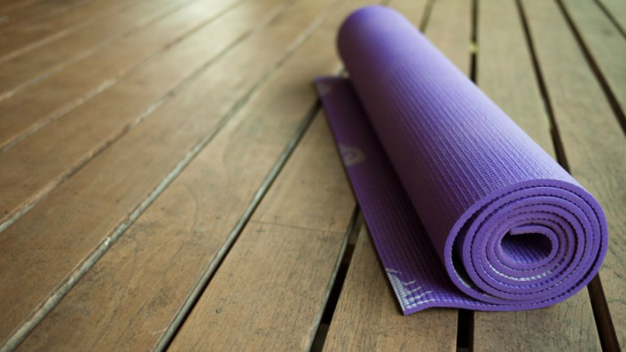 A component found in yoga mats reduces the chances that women have of getting pregnant. Image credit: Gaia