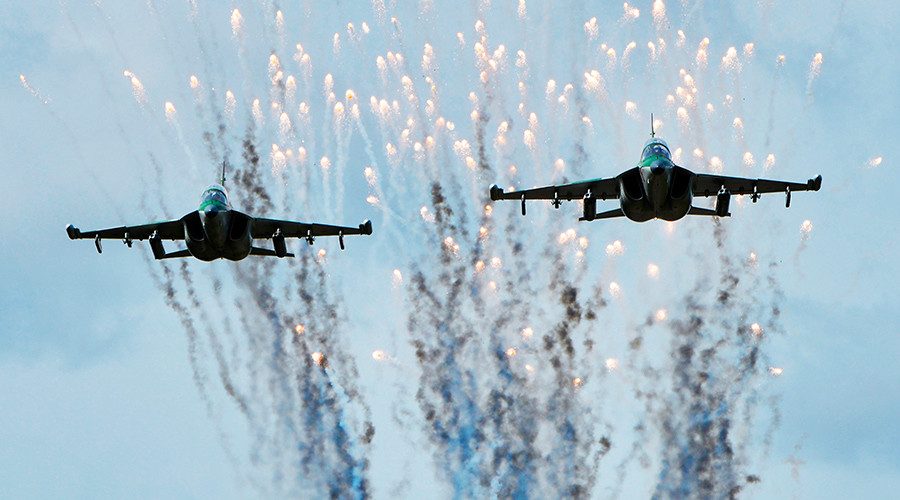 Jets during the second stage of the Zapad 2017 exercises. Image Credit: Viktor Tolochko / Sputnik