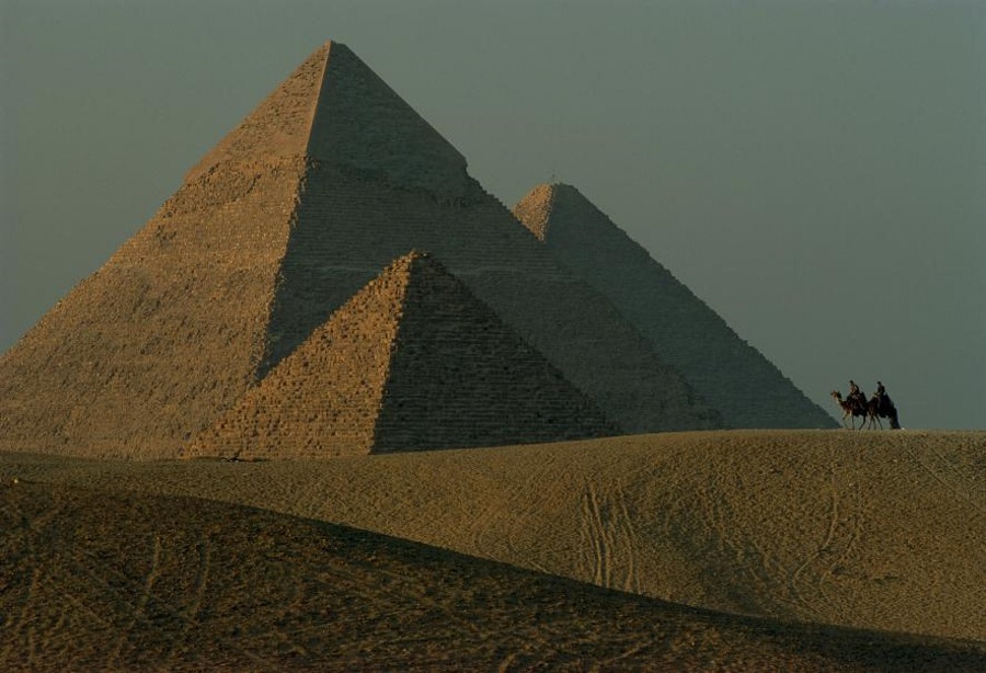 Void inside Pyramid of Giza, Egypt, Giza, Pyramids of Egypt