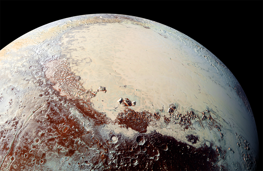 Temperature in Pluto, Haze covering Pluto, Pluto haze