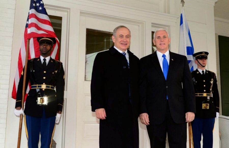 Donald Trump, Israel, Jerusalem, Mike Pence, Mike Pence visits Jerusalem, Mike Pence and Netanyahu, US recognizes Jerusalem as Israel's capital
