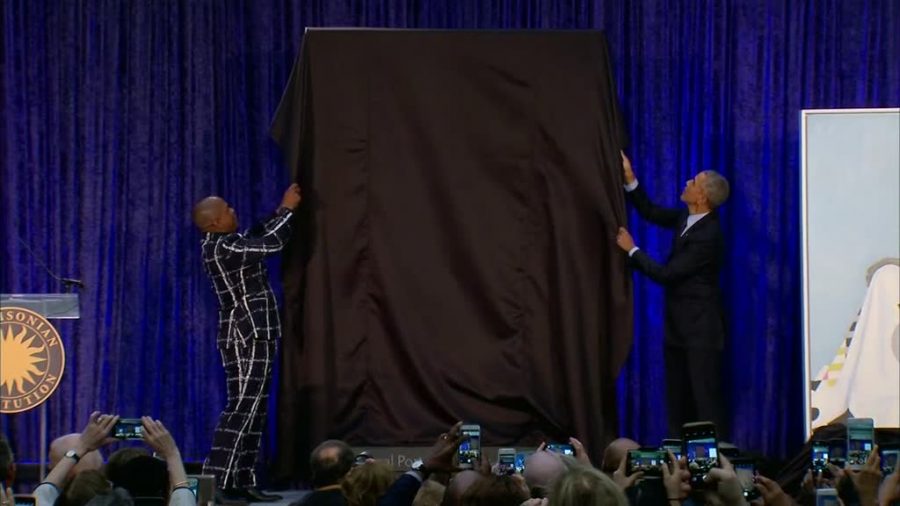 Barack Obama, Michelle Obama, amy sherald, National portrait gallery