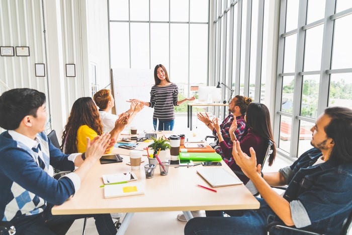 Meeting Presentation To Multiple People