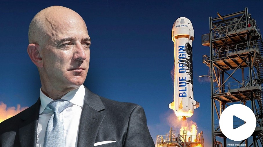Mystery Man Pays $28 Million at Auction to Travel to Space with Jeff Bezos on July 20