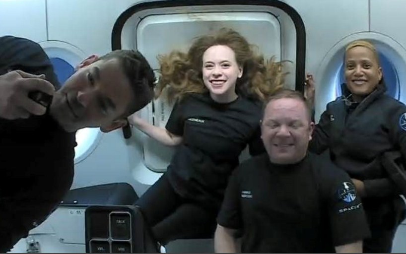 Four Civilian Astronauts aboard SpaceX’s Spacecraft Due for Return to Earth