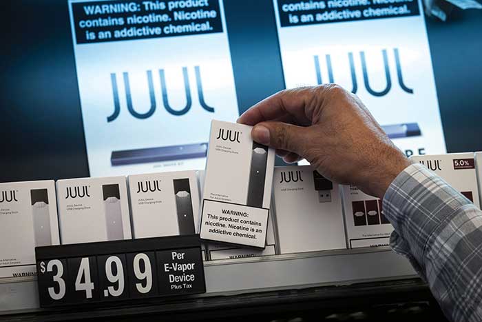 Juul to Pay $1.7 Billion to Settle 10,000 Lawsuits over Vaping Concerns