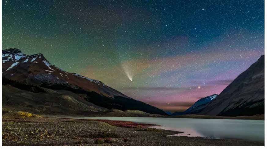 Green Comet to Zoom Past Earth since 50,000 Years When Neanderthals Roamed Earth